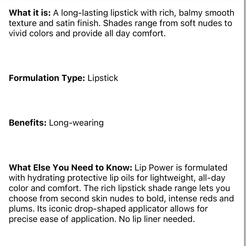💋 ARMANI BEAUTY Lip Power Longwear Vivid Color Lipstick - 104 - Picture 8 of 9